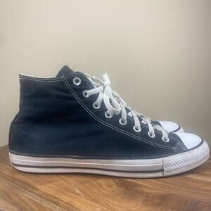 Converse Chuck Taylor All Star Mens Black And White Size 10.5 High Top Shoes